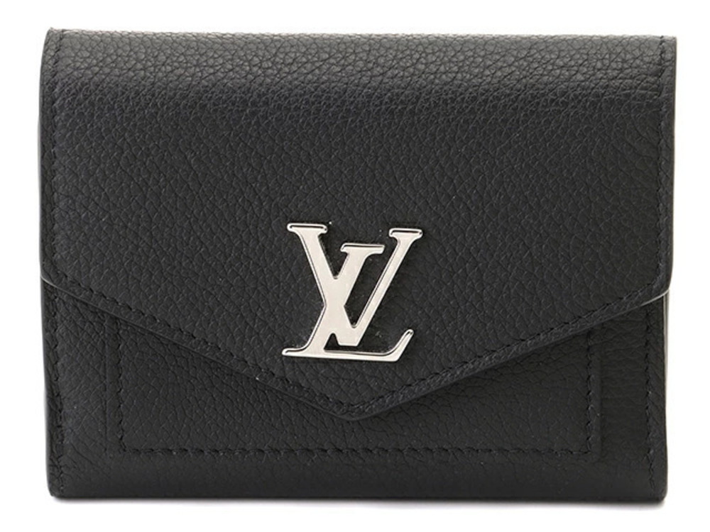 LOUIS VUITTON Portefeuille My Lockme Compact Calf Leather